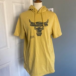 Men’s Under Armour Project Rock Short Sleeved Hoodie